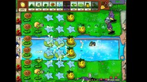 Plants vs Zombies/MOD Китайская Версия/Прохождение Растения против Зомби #10