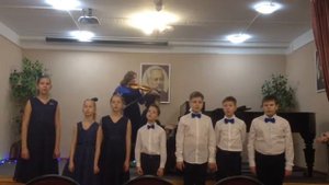 А. Хачатурян, сл. П. Синявского "Мелодия". Исполняет хоровой ансамбль "Соловушка"