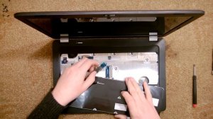 Как разобрать Ноутбук HP Compaq Presario CQ56, CQ62 ( HP Compaq Presario CQ56, CQ62 disassembly)