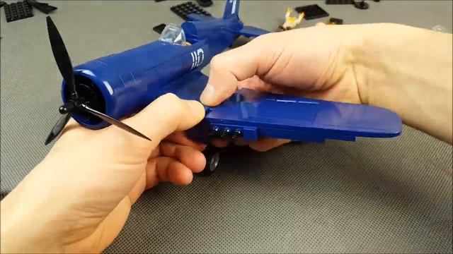 Let me build COBI Vought F4U Corsair (5523) + review смотреть онлайн