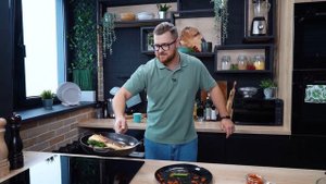 Сибас на сковородке за 20 минут | Рыба с зеленью как в ресторане | Самый простой рецепт