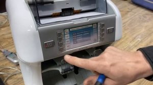 Калибровка счетчика банкнот Kisan FS VS F
