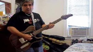 At home demo of the Jay Turser Rosewood Telecaster