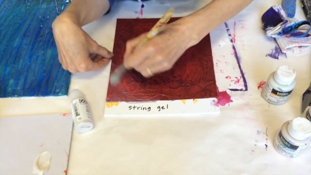Beautiful String Gel & Interference Paint Technique смотреть онлайн