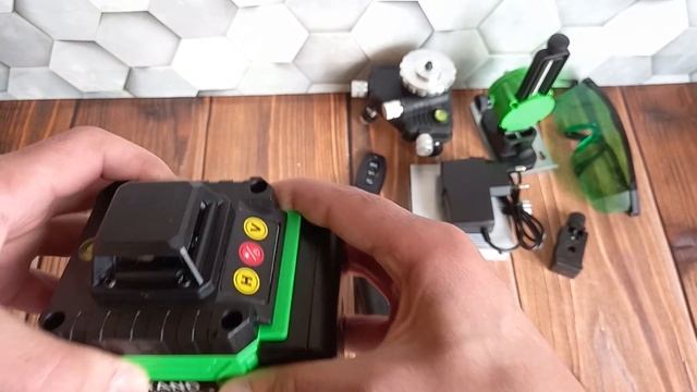 Лазерный уровень нивелир лазер 4D 360 градус 16 линий лучей STAND T-16-7889 4D 4х360 смотреть онлайн