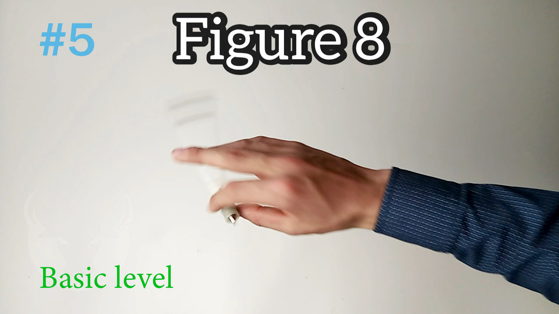 Обучение трюку Figure 8. Penspinning tutorial. Урок по пенспиннингу