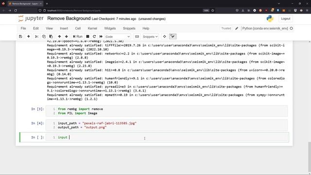 Python Programing - Menghilangkan Background Pada Gambar Menggunakan RemoveBG - Remove Background смотреть онлайн
