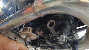 Замена масла и фильтра BMW Adventure K25 R1200GS 2013