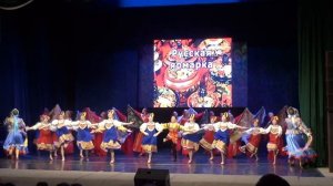 Танец "Ярмарка". Юбилей 45 лет ансамбля Росгвардии в театре мимики и жестов 25 апреля 2022.