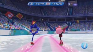 Mario and Sonic at the Sochi 2014 Olympic Winter Games - Figure Skating Pairs