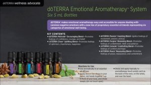 DoTerra Essential Oil Blends, Emotional Aromatherapy & Touch Products