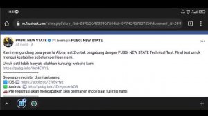 PUBG New State Technical Test | Cara Dapat Akses,Spek Minimum Device,Tanggal Berlangsung