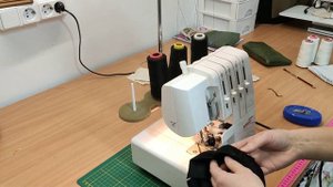 как укоротить спортивные штаны / швейная мастерская