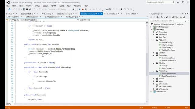 Repository Pattern c#