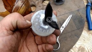 Самодельный отпугиватель птиц - эксперимент.