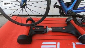 Elite Quick-Motion Roller Bicycle Trainer Review + Setup - feat. Floating Frame + Parabolic Rollers