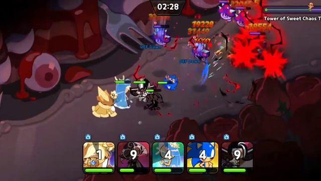 Tower of Sweet Chaos (Tray 91~100) - Cookie Run: Kingdom смотреть онлайн