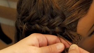 Прическа на длинные волосы.  Плетение Скат. Кружевное плетение. Braids. Kapralova Olga