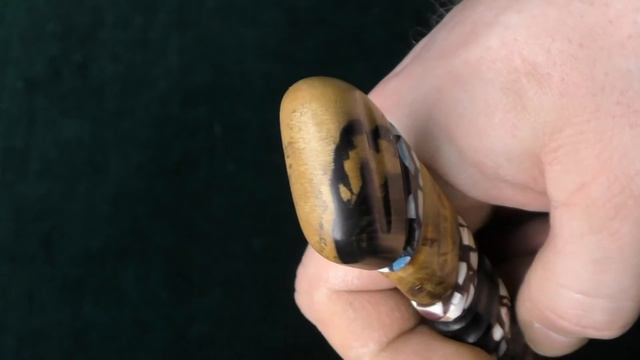 Нож N79 , Осташов О.Н.,( клинок Игин И. мозаичный дамасск) смотреть онлайн