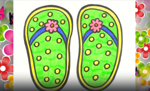 Как нарисовать Шлёпки