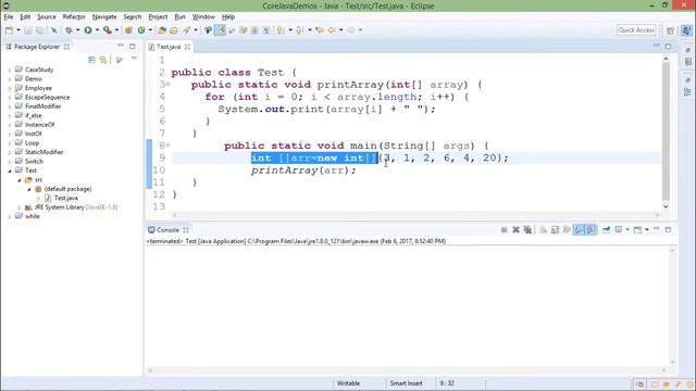 Java - Array as Method Argument смотреть онлайн