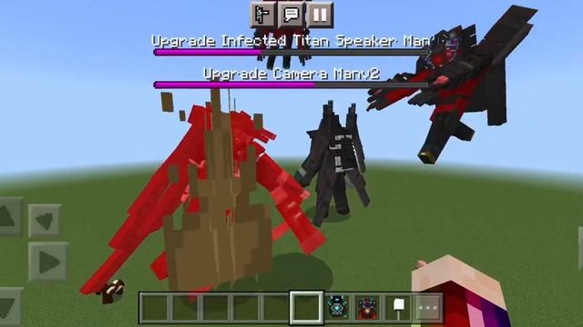 Skibidi toilet addon the Titan V2 MOD in Minecraft смотреть онлайн