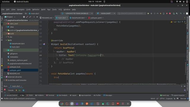 How to implement infinite scroll pagination in Flutter//@CodingIslife