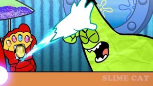 Superhero Food Challenge! ?♂️?| HERO MUKBANG ANIMATION | Spider-man vs Hulk?  | SLIME CAT