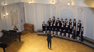 "Дождик" (муз. С. Плешака, сл. О. Сердобольского)