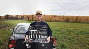 Купил Автонабор инструментов, от фирмы Автобрат.Показываю что он из себя.