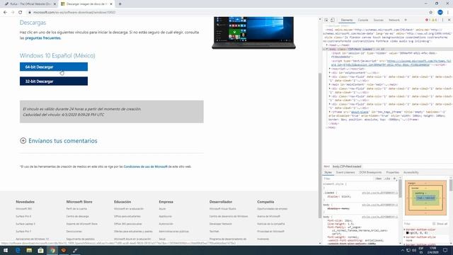 DESCARGAR Windows 10 ORIGINAL y Crear USB Booteable | 64 y 32 Bits смотреть онлайн
