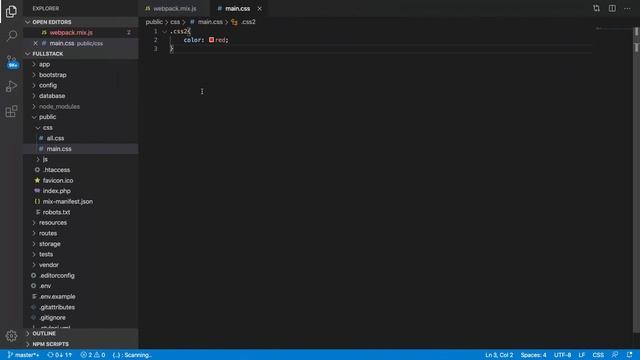 Laravel mix css compilation and Vue Admin panel | Full Stack Laravel Vue Development | Part  04