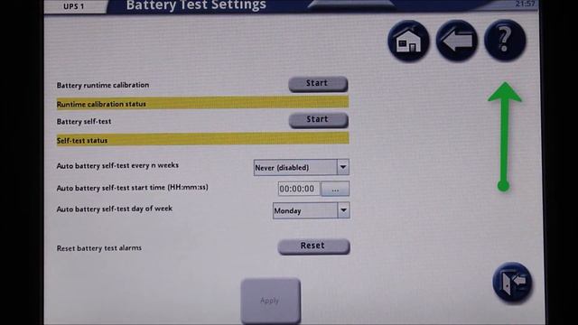 Configuring Battery Test Settings on APC Symmetra™ PX 250/500 UPS | Schneider Electric Support смотреть онлайн