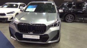 BMW X1 xDrive23i Frozen Pure Grey Metallic (2022) Exterior and Interior Walkaround