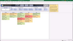Kanban Board Excel Template | Streamline your Workflow in Excel!