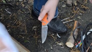 Тесты китайской реплики ножа "Широгоров Табарган 95" стоимостью 36$