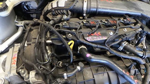 Ford focus 2013 1.6 turbo petrol engine ecoboost CODE:JQDB engine 65k 2011-2017 смотреть онлайн