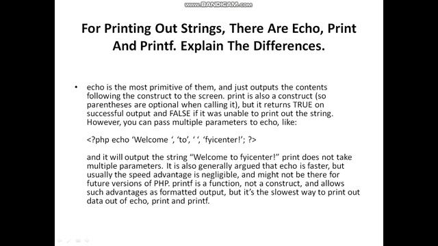 PHP INTERVIEW QUESTIONS AND ANSWERS - FOR FRESHERS & EXPERIENCED CANDIDATES || PART - 03 || STRINGS