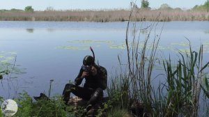 Подводные съёмки на лесном озере. Озеро Шайтан-Казак, Дагестан.