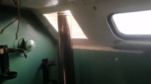 сварили печку сверхдолгово горения и установили в кунг