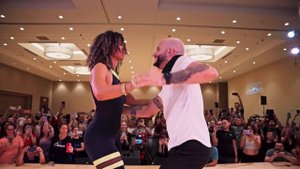 SURPRISE ENDING: Pinto Picasso X Ataca X La Alemana | Bachata DEMO DSBF | Ahi Va