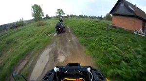 Новокузнецкие квадроциклисты. Квадропоход на с. Томское (часть 2)