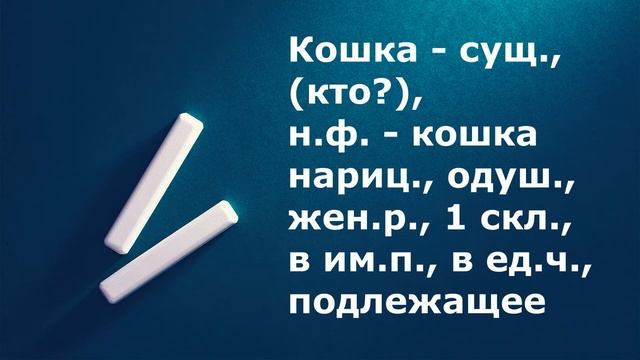 Морфологический разбор имени существительного 4 класс 1 выпуск смотреть онлайн