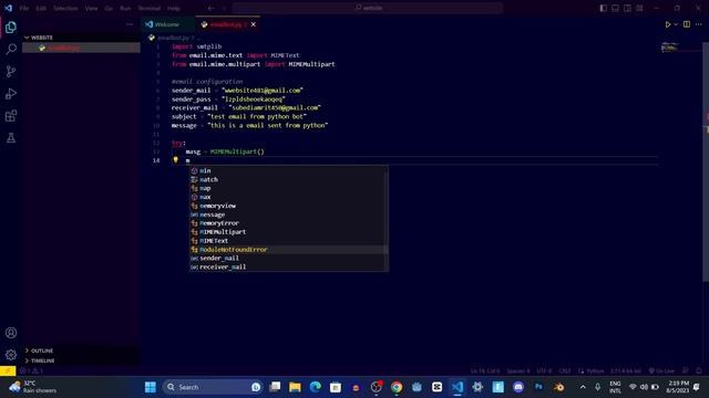 Python Email Sender: Build a Python Email Sender in Minutes.....