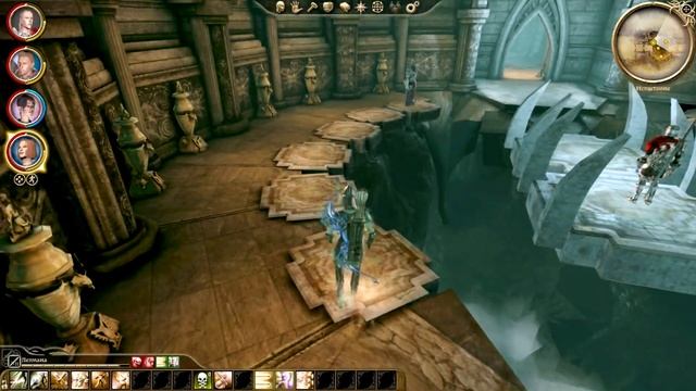 Как пройти мост в Храме Андрасте? (Испытание Перчатки) - Dragon Age Origins