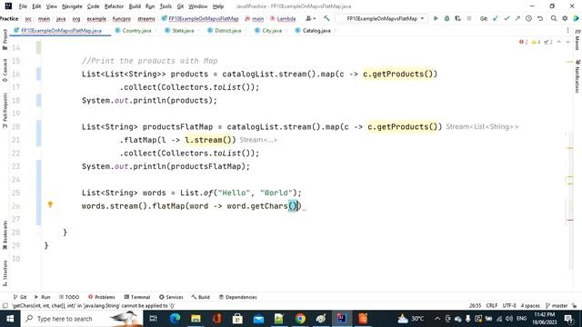 map vs flatMap in Java8 смотреть онлайн