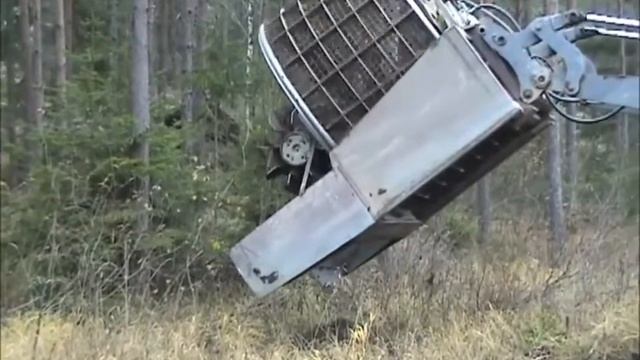 Как немцы делают лесные дороги