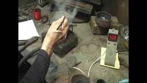 Определение количества олова в легкоплавких припоях