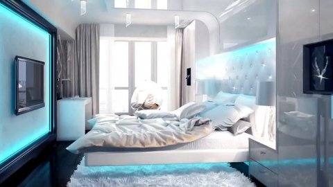 Белая спальня Светлый и белый интерьер – лучший цвет для спальни