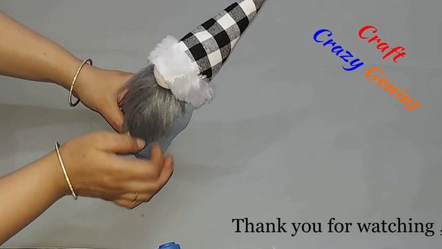 DIY Gnome making idea with Simple materials at home |Best out of waste Christmas craft idea?109 смотреть онлайн